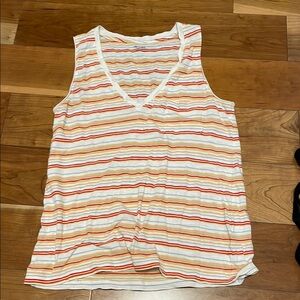 Striped Sleeveless Top